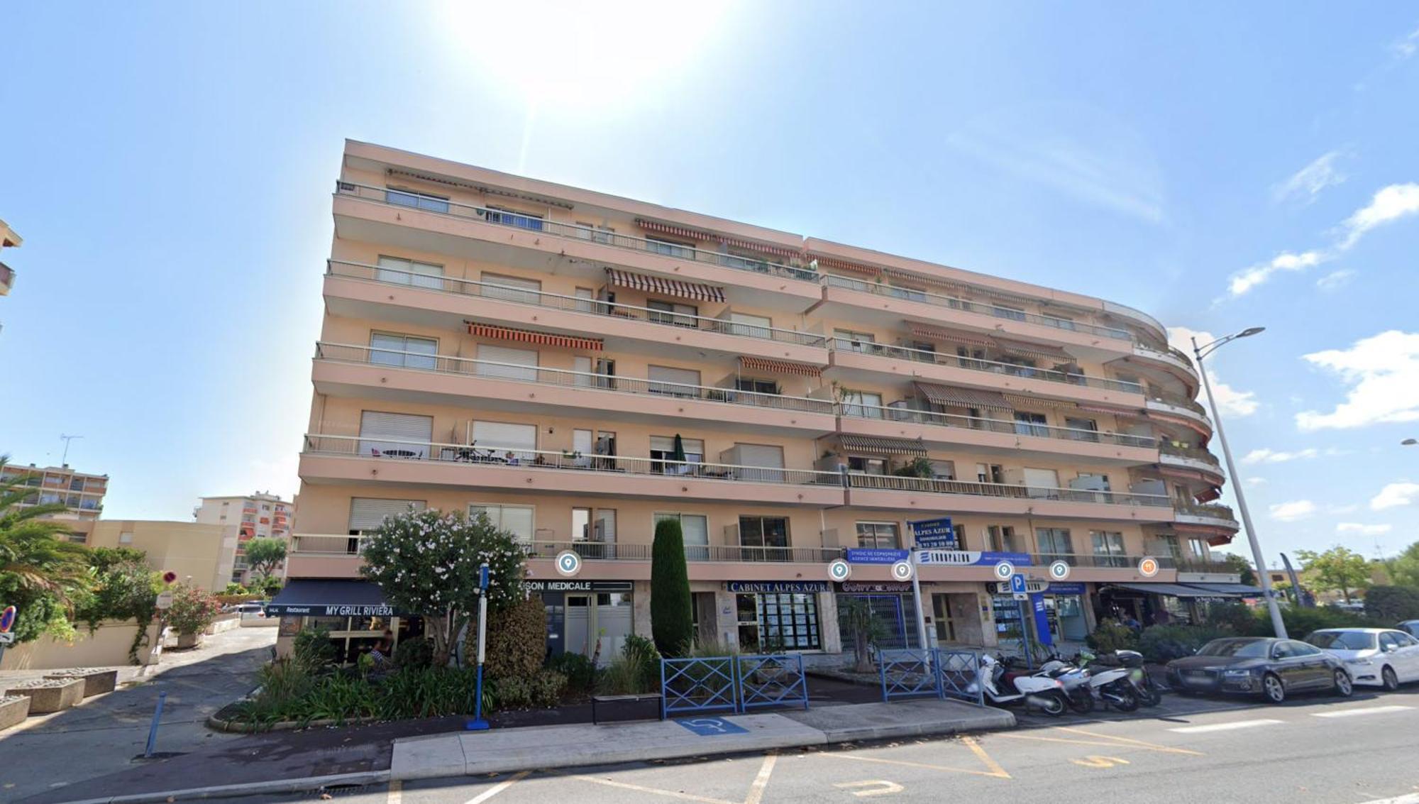 Cagnes-sur-mer, Bord De Mer, Cote D'azur *